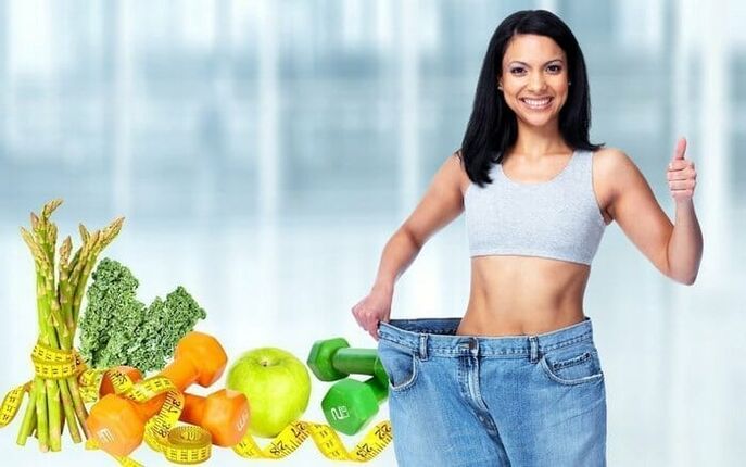dieta + ejercicio pueden lograr la delgadez